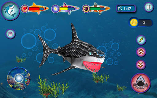 Underwater Sea Monster Attack - Shark Simulator 3D screenshot 1