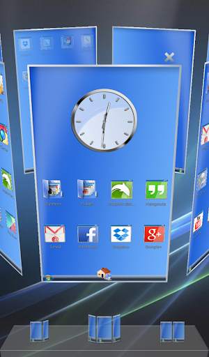 Next Launcher 3D Theme PC screenshot 3