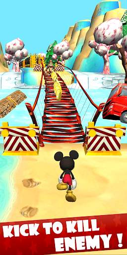 Mickey Jungle Run Game screenshot 2