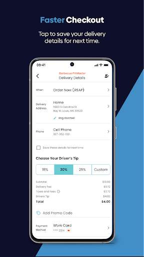 ASAP—Food Delivery & Carryout 7 تصوير الشاشة