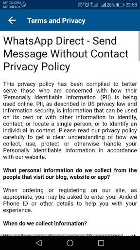 IMING - Send Direct Whatsapp PRO 2020 screenshot 1