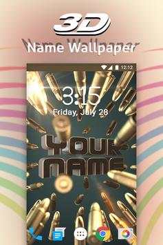 3D My Name Live Wallpaper screenshot 6
