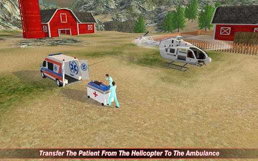 Ambulance Helicopter Game screenshot 2