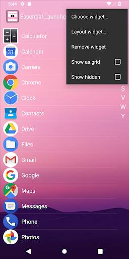 Essential Launcher screenshot 4