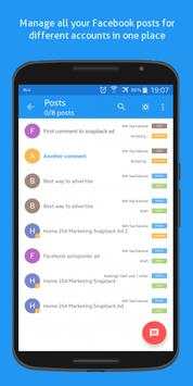 BLU Facebook Auto-post/comment screenshot 2
