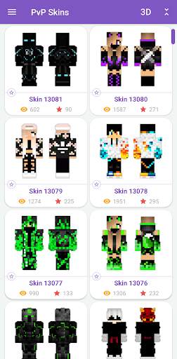 PvP Skins for Minecraft PE screenshot 1