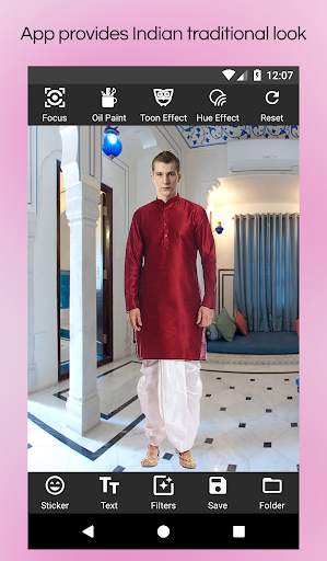 Men Sherwani Photo Suit Editor screenshot 5