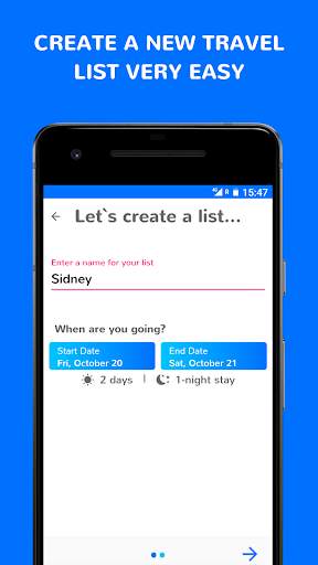 Packable - Travel Packing List screenshot 2