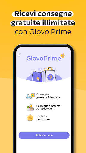 Glovo Cibo a domicilio e altro screenshot 7