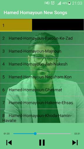 جديد اهنك حامد همايون - Hamed Homayoun New Music screenshot 1