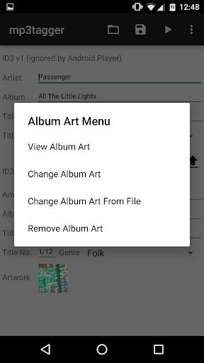 mp3tagger screenshot 3