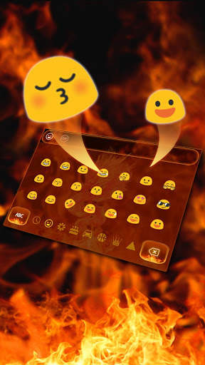 Fiery Dragon Keyboard Theme screenshot 2
