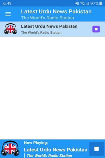 Latest Urdu News Pakistan Radio App Player UK Free screenshot 1