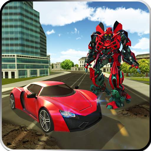 Future Flying Robot Real Car Transformation 3D 1.0.8