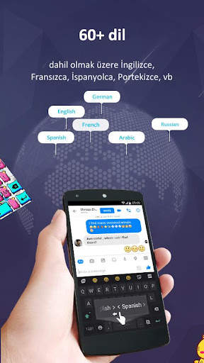 GO Klavye Pro - Emoji, GIF'ler screenshot 4