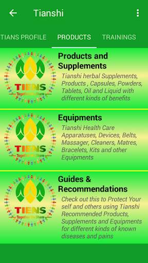 Tianshi Products & Training's  screenshot 3