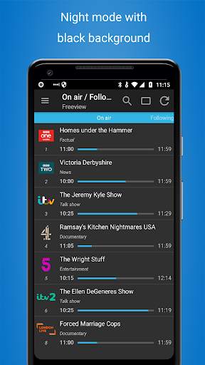 TV Listings Guide UK Cisana TV screenshot 4