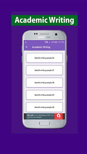 IELTS Writing App 2023 1 تصوير الشاشة