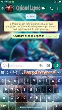 Keyboard Mobile Moba Legends screenshot 3