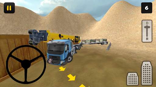 Crane Driving Simulator 3D screenshot 1