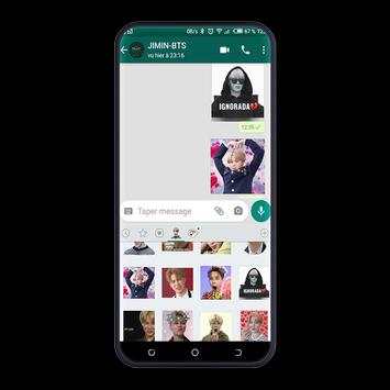 Jimin Stickers for WhatsApp screenshot 2