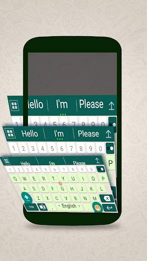 ai.keyboard theme for WhatsApp screenshot 3