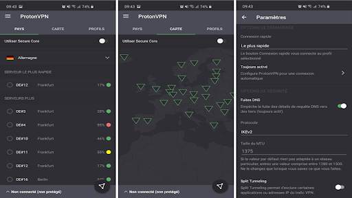 ProtonVPN - Unlimited WiFi Proxy with DNS Shield screenshot 3