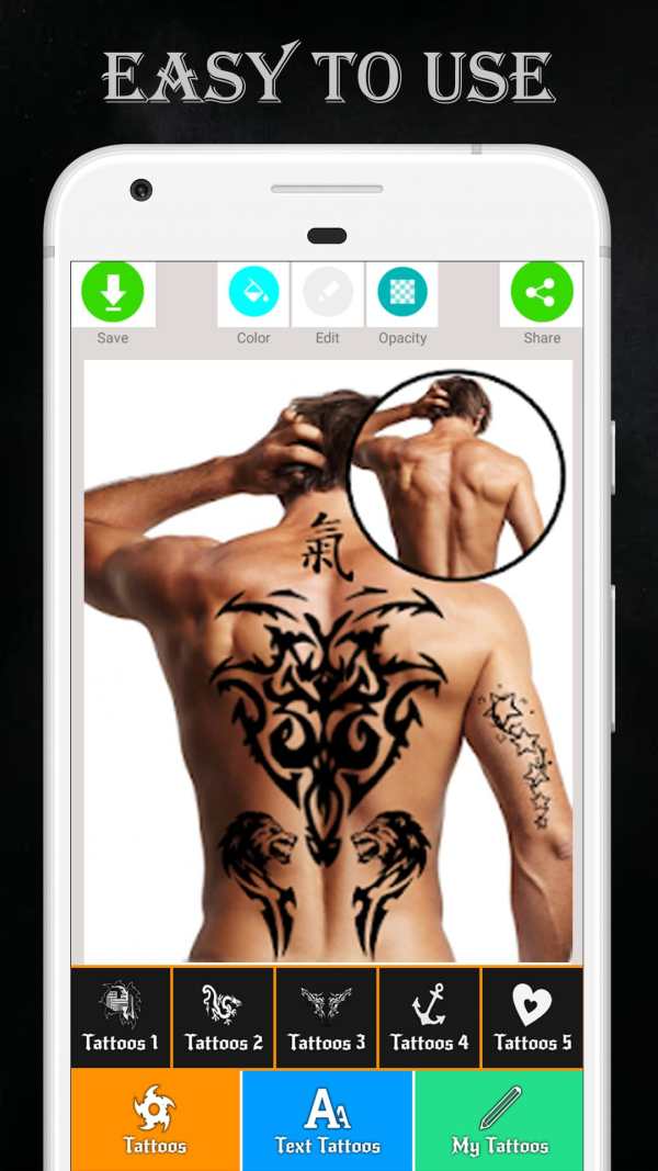 Tattoo Maker - Love Tattoo screenshot 1