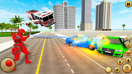 Fire Truck Robot Transform - F screenshot 2