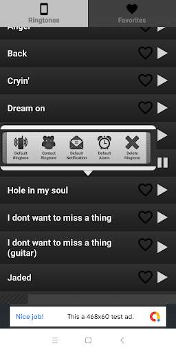 Aerosmith ringtones screenshot 5