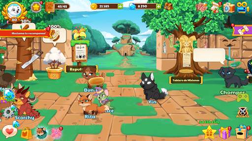 Dungeon Dogs: RPG inactivo screenshot 5