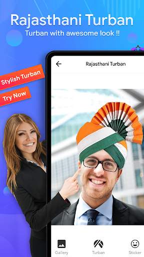 Rajasthani Turban Photo Editor screenshot 2