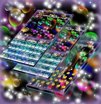 Color Bubbles Keyboard Theme screenshot 3