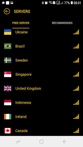 Thunder Light Vpn - Unlimited Free VPN 2021 screenshot 4
