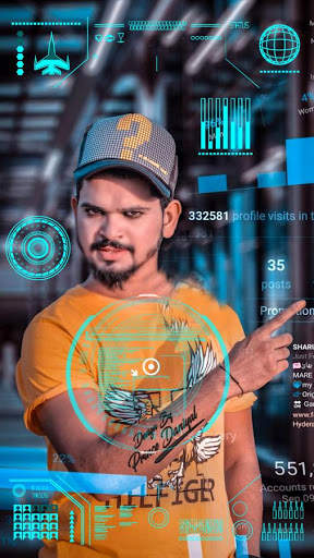 AR Camera Virtual Hologram Photo Editor 2019 screenshot 6