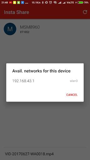 Insta Share - share all files with wifi screenshot 5