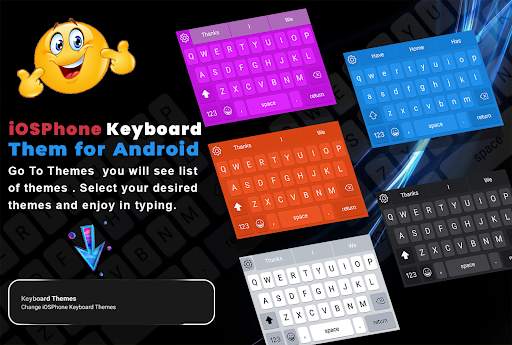 Ios Keyboard For Android screenshot 2
