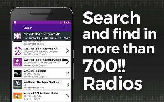 70s Music Radio screenshot 2