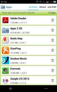 App 2 SD(Move app 2 SD) screenshot 1