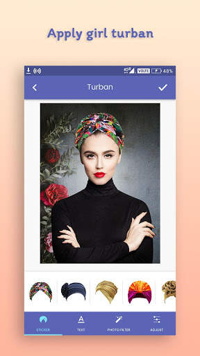 Stylish Girls Turban Editor screenshot 1