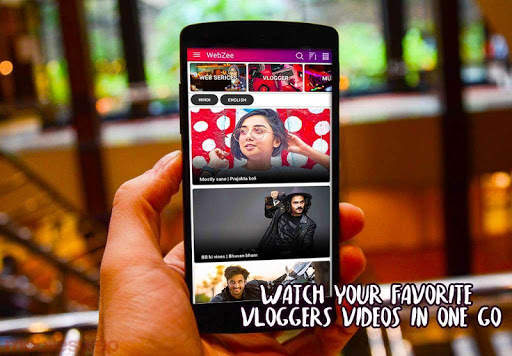 WebZee - Free Web series & Vlogger Video App screenshot 3