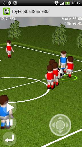 Toy Football Game 3D 1 تصوير الشاشة