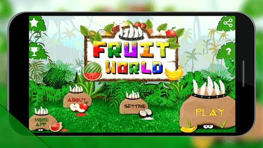Cut Fruit World 3D - FruitSlice Fun screenshot 1
