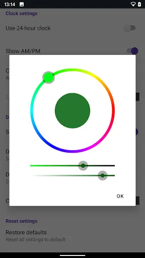 Digital Clock Widget screenshot 7