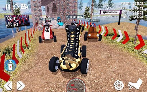 Real Boot Car Racing - High Heels Driving Master screenshot 18