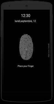Fingerprint Lock Screen (joke) screenshot 1