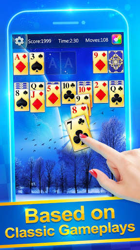 Solitaire Plus स्क्रीनशॉट 1