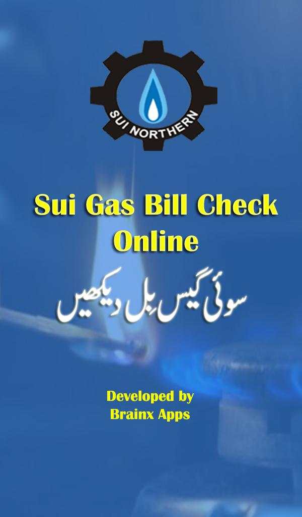 Sui Gas Bill Check Online скриншот 1