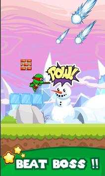 Turtle Super Ninja Run screenshot 3