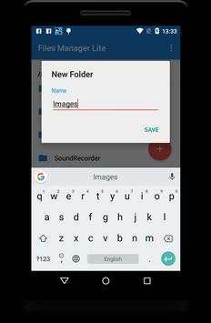 File Manager Lite screenshot 5